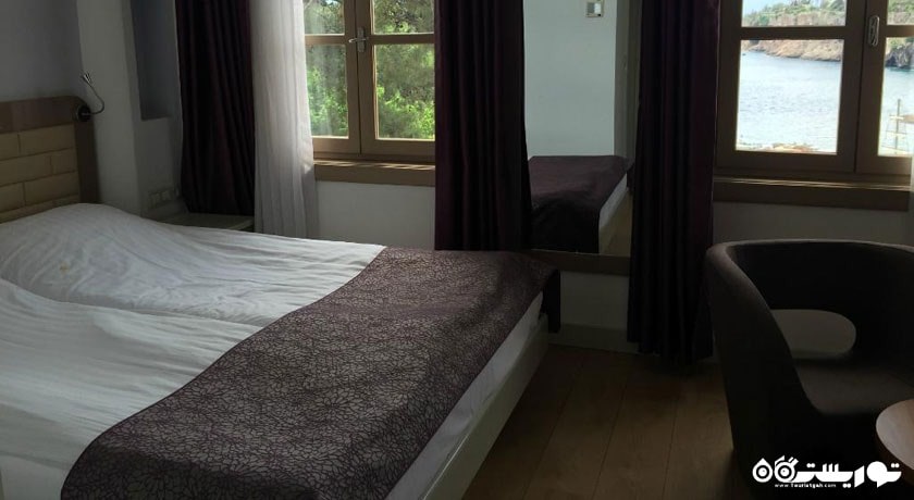  كرنر دلوکس با چشم انداز دریا هتل پودینگ مارینا رزیدنس شهر آنتالیا